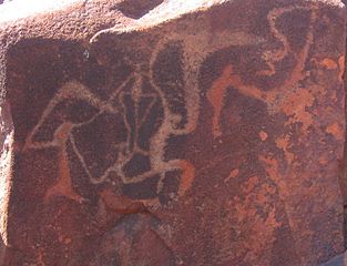 Burrup rock
            art