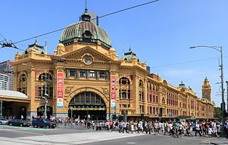 Flinder Street Station entrance