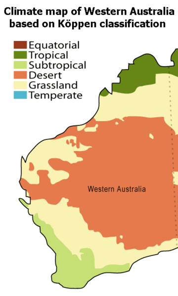 WA
                climate map