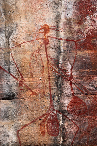 Rock art at Ubirr,
Kakadu