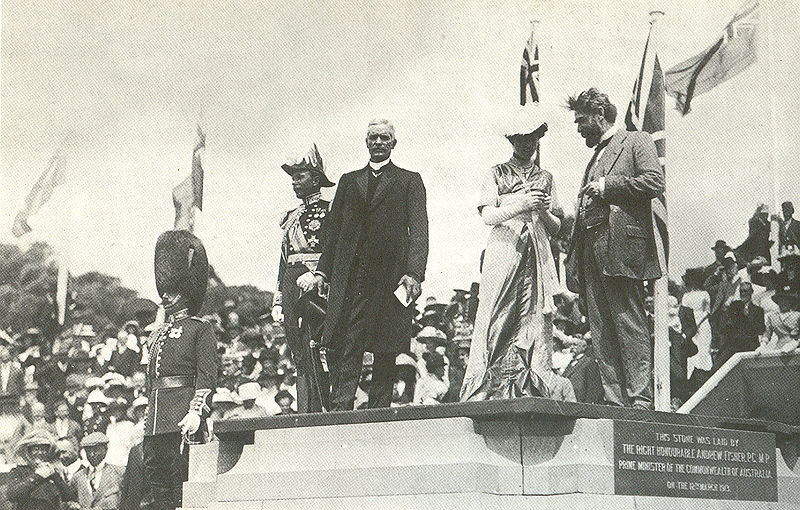 Lady Denman naming Canberra