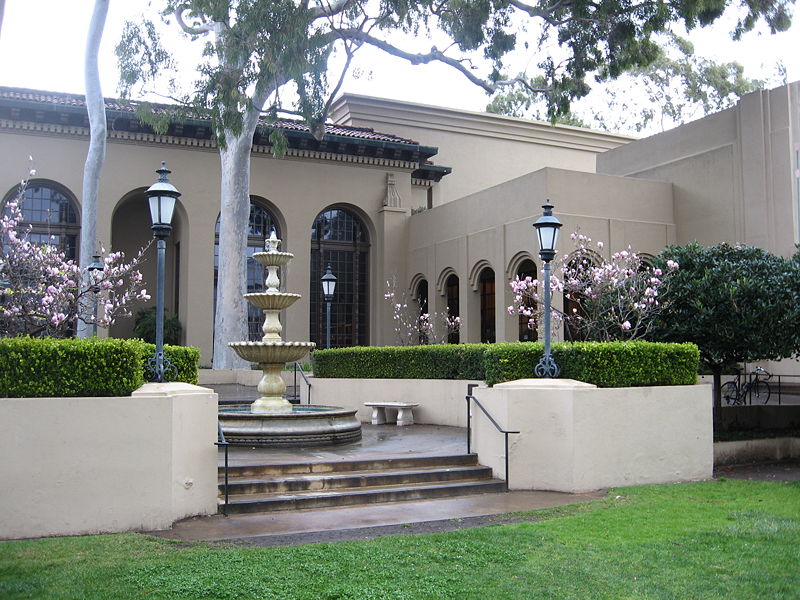 Santa
                Barbara library by Padraic Ryan