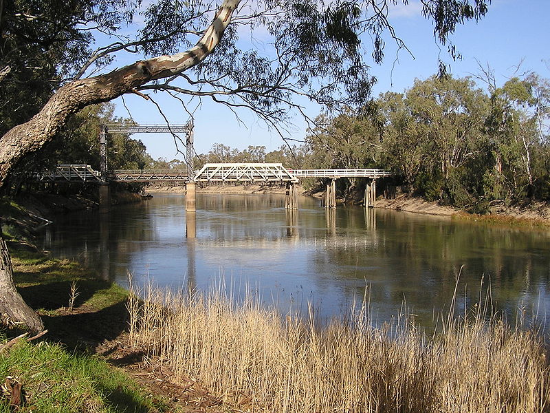 bridge across Murray River