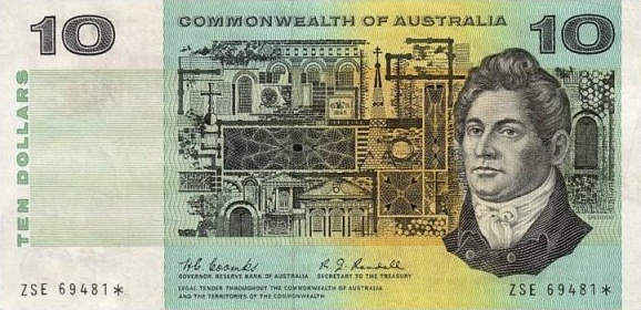 Ten dollar note