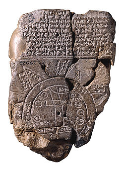 Babylonian world map