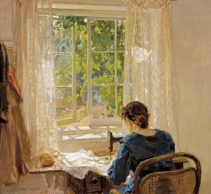 Hans Heysen Sewing