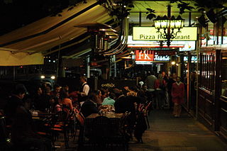 Lygon Street Carlton cafe