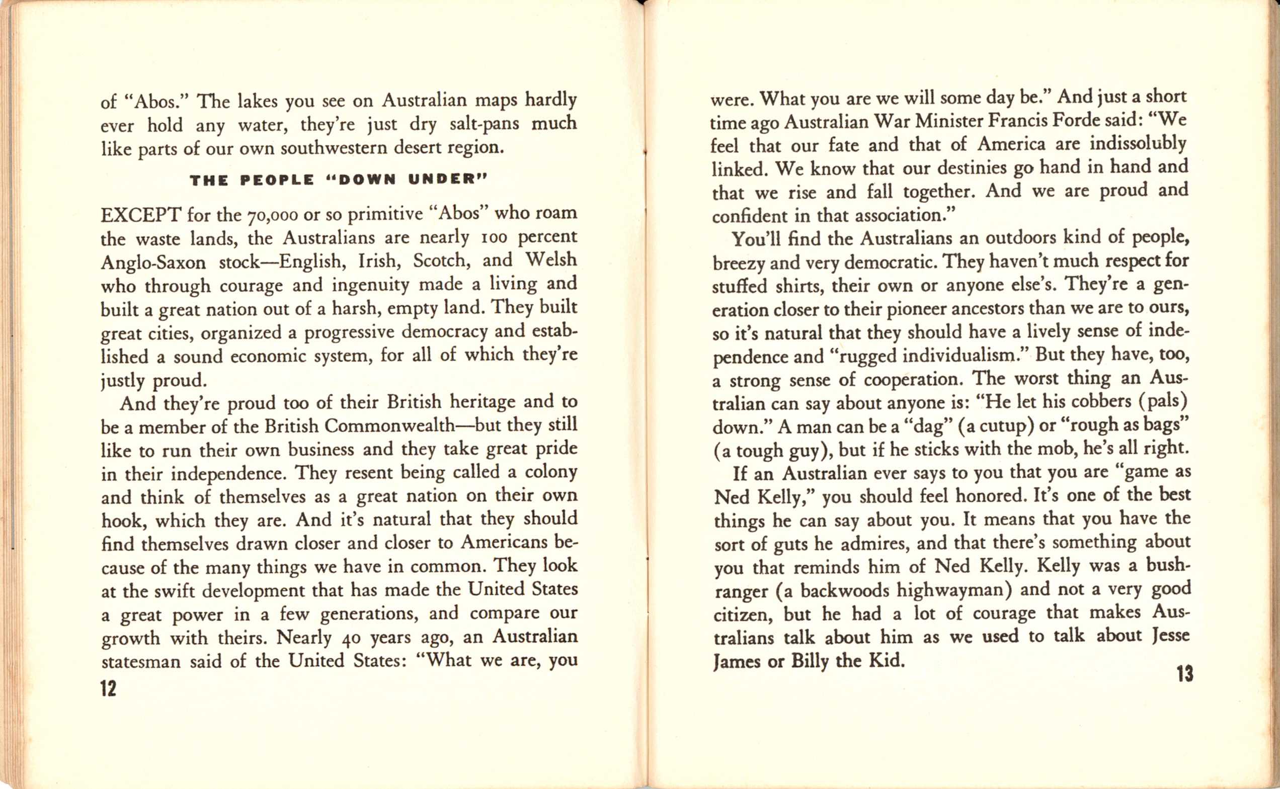 Pocket Guide to Australia page 13